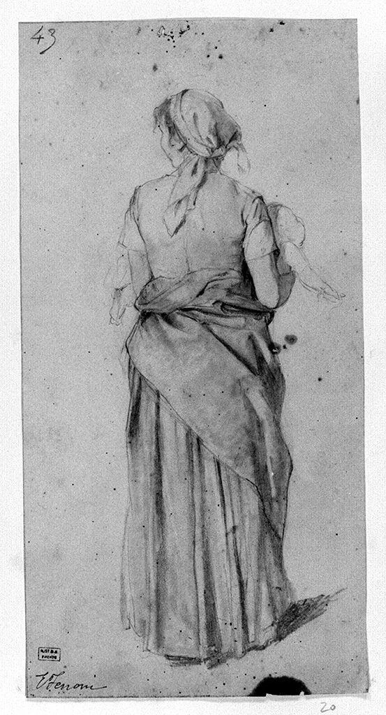 Figura femminile con bambino